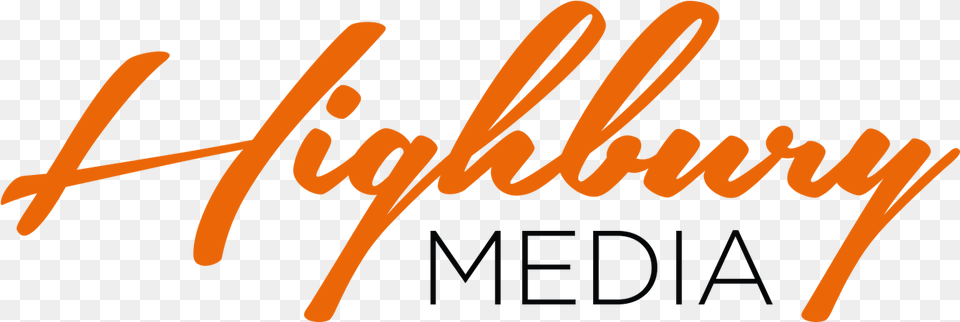 Highbury Media Head Kandy Logo, Handwriting, Text Png