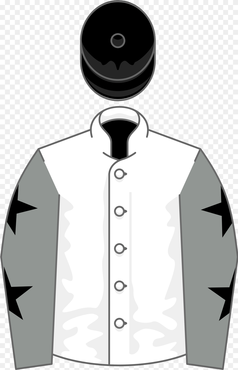 Highclere Racing Silks, Clothing, Coat, Long Sleeve, Shirt Free Png