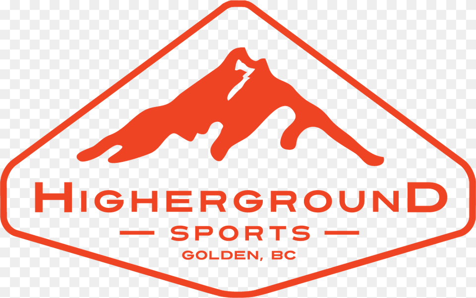 Higher Ground Sports Golden Bc, Sign, Symbol, Road Sign, Food Free Png