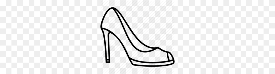 Highheeled Clipart, Clothing, Footwear, High Heel, Shoe Png