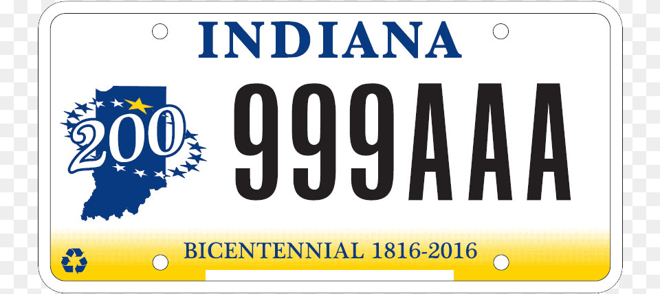 Highland Police Department Indiana License Plate, License Plate, Transportation, Vehicle Png Image