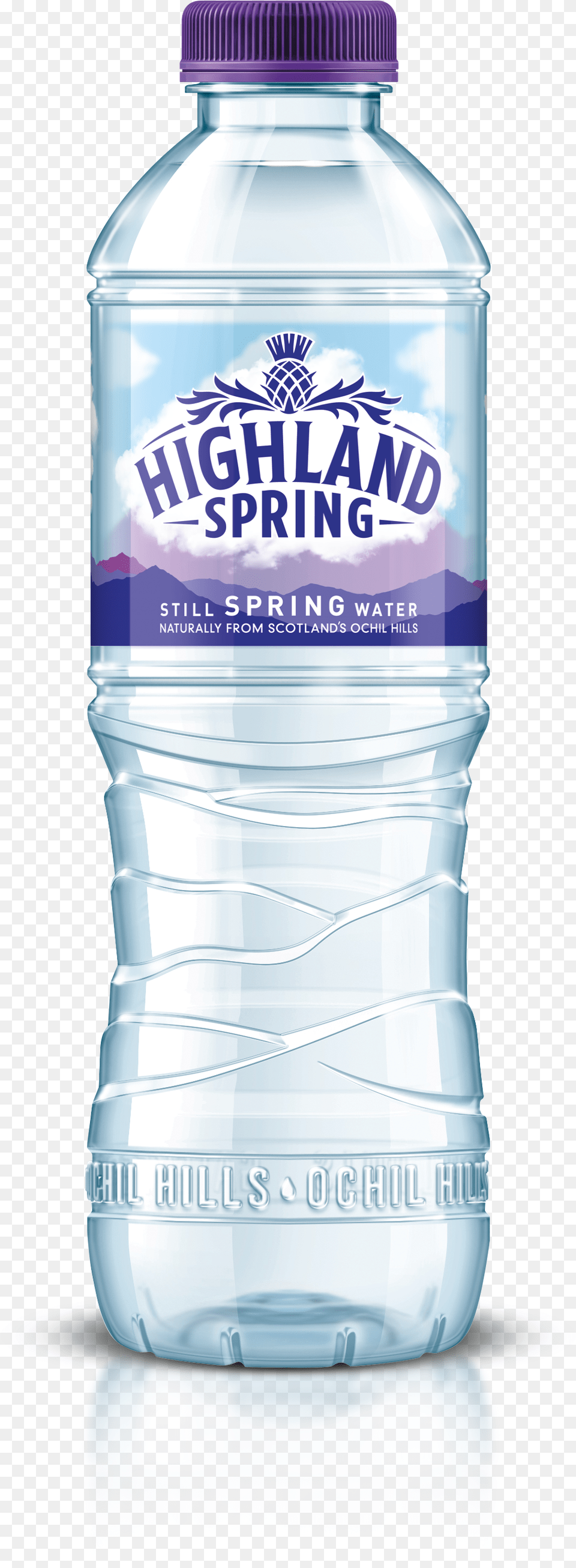Highland Spring Water Bottle, Beverage, Mineral Water, Water Bottle, Shaker Png