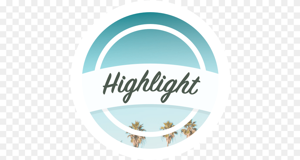 Highlight Cover Maker For Instagram Storylight Apps On Sampul Sorotan Ig Biru, Plant, Tree, Summer, Logo Free Png