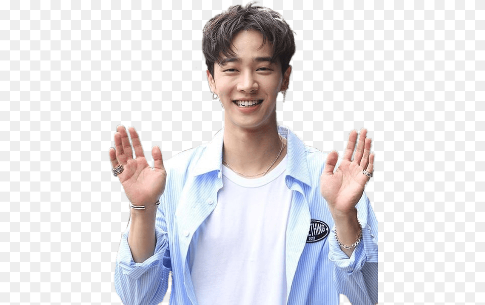 Highlight Lee Gikwang Waiving Lee Gikwang, Body Part, Smile, Person, Head Png