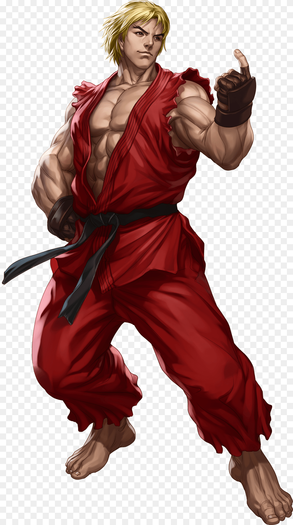 Highlight This Box With Your Cursor To Read The Spoiler Street Fighter Characters Ken, Clothing, Costume, Person, Adult Free Png Download
