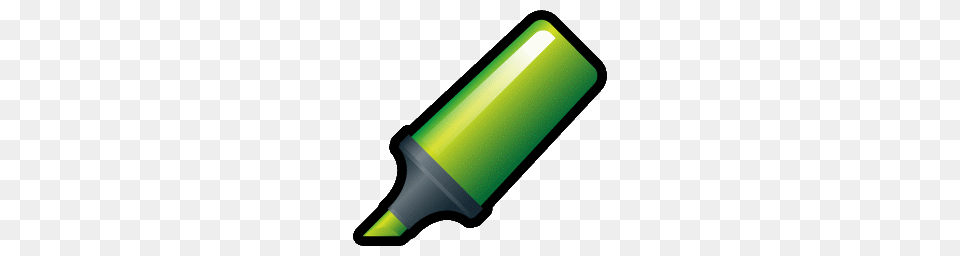 Highlighter Green Icon Soft Scraps Iconset Hopstarter, Marker, Electronics, Mobile Phone, Phone Png Image