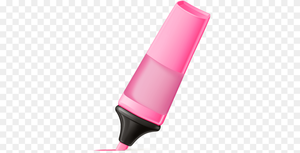 Highlighter Icon Myiconfinder Pink Highlighter, Marker, Cosmetics, Lipstick, Dynamite Png