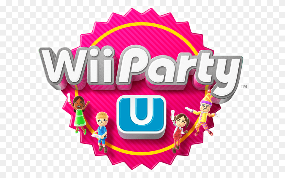 Highlights Including Wii Party U And Scram Kitty And Wii Party U Game Console, Sticker, Person, Baby, Logo Free Png