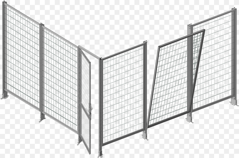 Highly Efficient System Based On The Alvris Profile Safety Fence, Den, Indoors, Gate, Barricade Png