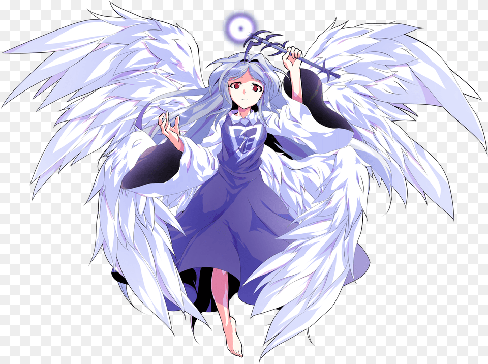 Highly Responsive To Prayers Mystic Square Angel Sariel Sariel Touhou, Adult, Person, Female, Woman Png Image