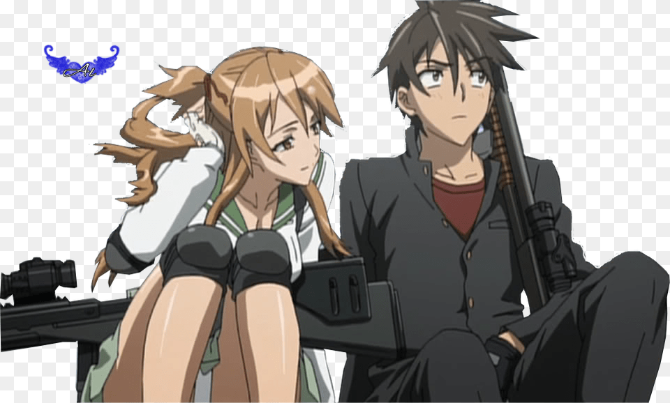 Highschool Of The Dead Memes, Book, Comics, Publication, Anime Free Png Download