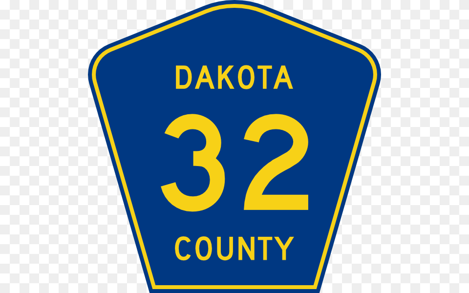 Highway Sign Dakota County Route Clip Art Vector, Symbol, Number, Text Free Png