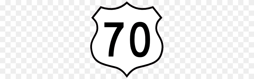 Highway Sign Sticker, Symbol, Number, Text Free Png