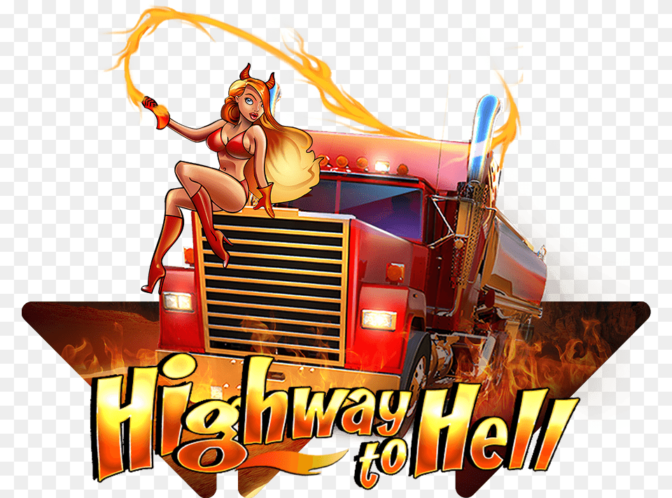 Highway To Hell Highway To Hell Wazdan, Adult, Female, Person, Woman Free Png Download