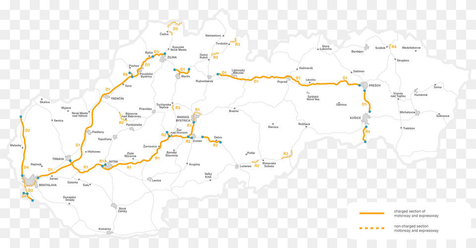 Highway Vignettes Slovakia, Atlas, Chart, Diagram, Map Png Image