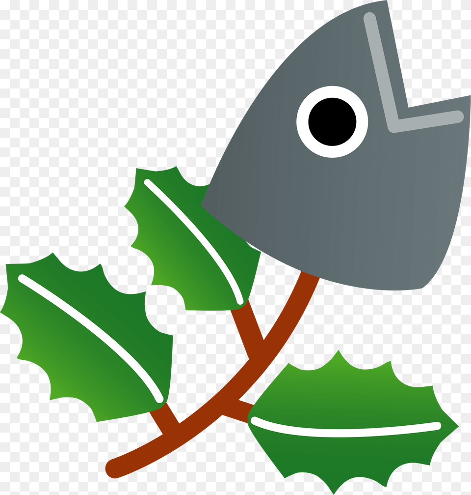Hiiragi Iwashi Clipart, Green, Leaf, Plant, Animal Png Image