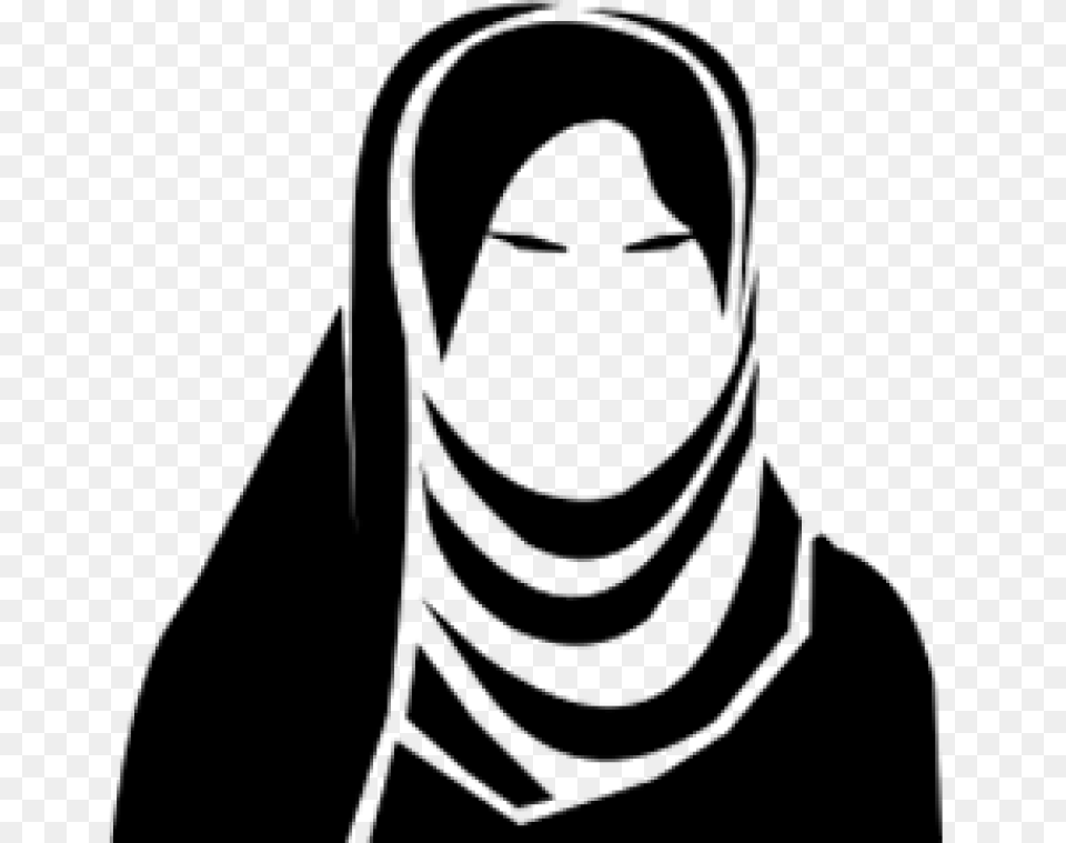 Hijab Computer Icons Woman Clip Art, Gray Png