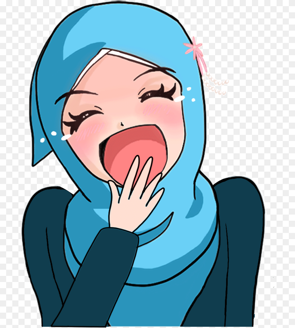 Hijab Gif, Person, Face, Head, Clothing Free Png