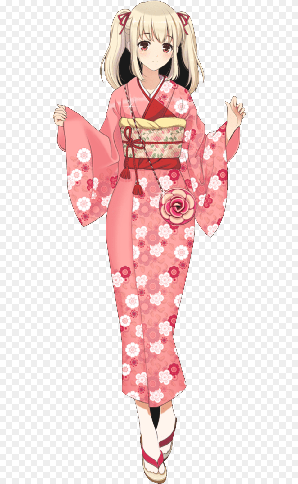 Hikaru Kimono 0 Anime Girl Kimono, Formal Wear, Clothing, Dress, Robe Free Png