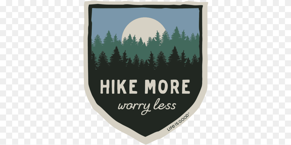 Hike More Decal Spruce Fir Forest, Logo, Badge, Symbol, Armor Png Image