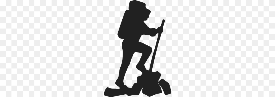 Hiker Cleaning, Person Png Image