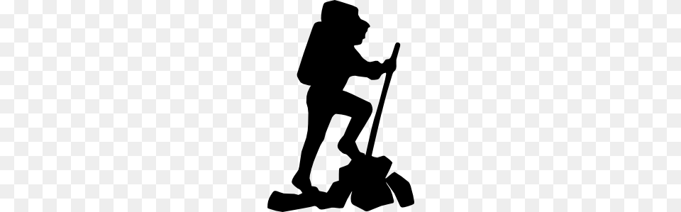 Hiker Clip Art, Cleaning, Person, Adult, Male Free Png