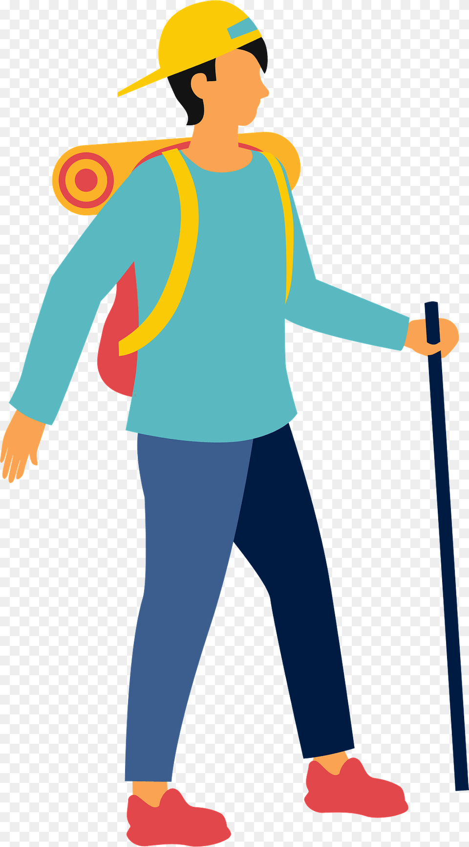 Hiker Clipart, People, Person, Walking, Clothing Png