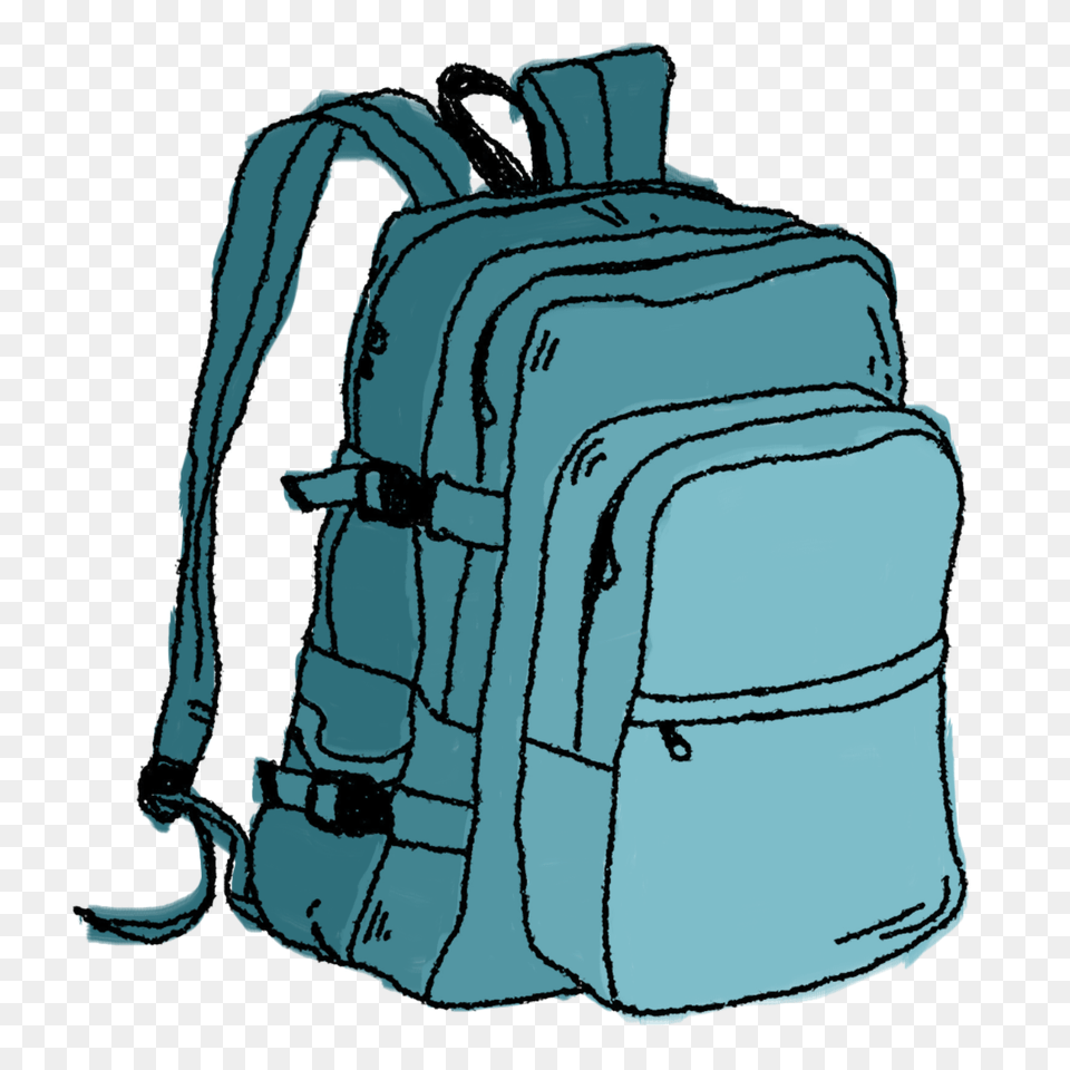 Hiking Backpack Clip Art Book Bag Bags Free Png Download