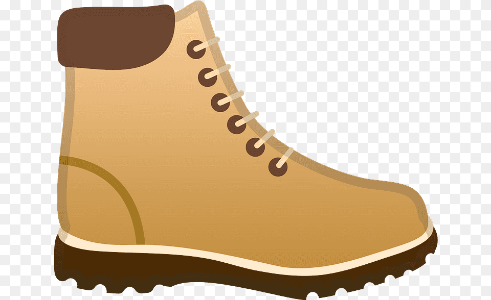 Hiking Boot Emoji Clipart Timbs Emoji, Clothing, Footwear, Shoe Png Image