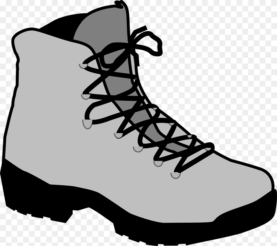 Hiking Boot Shoe Clip Art, Clothing, Footwear, Sneaker, Person Free Png Download