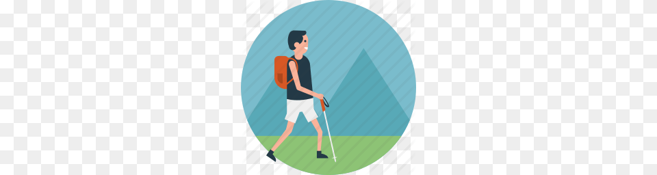 Hiking Clipart Field Trip, Person, Walking, Boy, Child Free Png