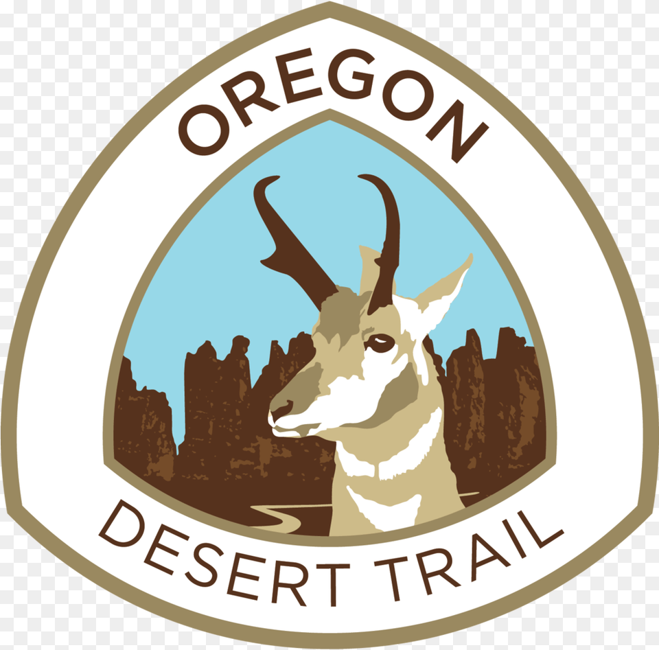 Hiking Podcast Blog Oregon Desert Trail, Logo, Animal, Antelope, Gazelle Free Png