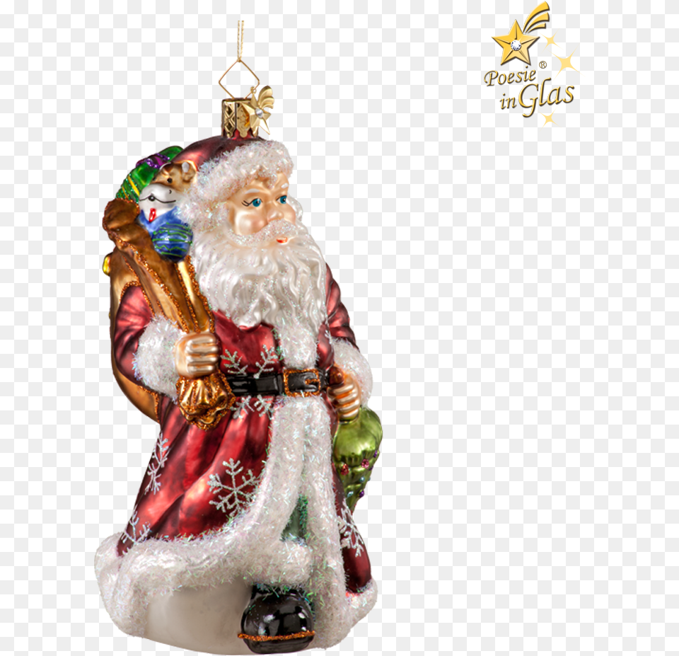 Hiking Santa Santa Claus, Figurine, Doll, Toy, Accessories Png