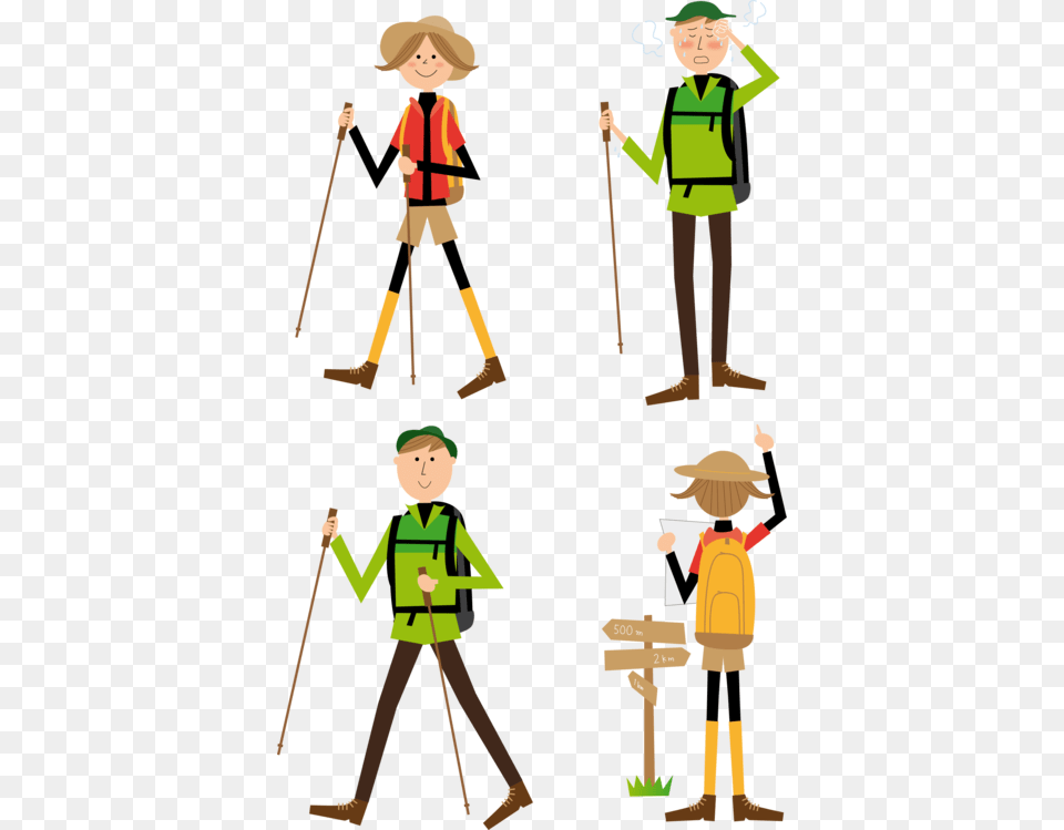 Hiking Walking Computer Icons Buyee Drawing, Boy, Child, Person, Male Free Png Download
