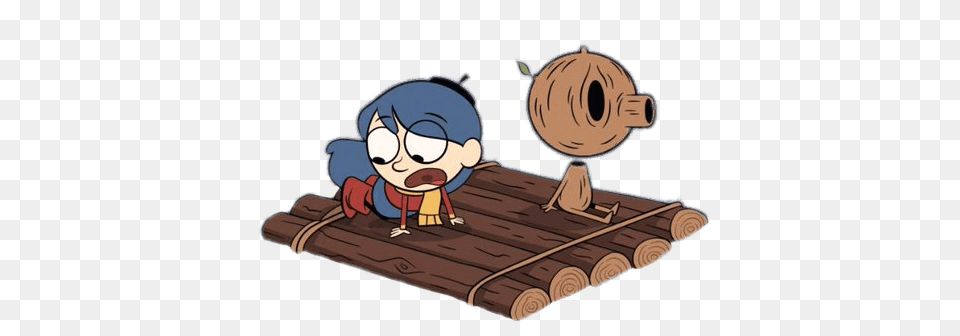 Hilda And Woodman On A Raft, Cartoon, Dynamite, Weapon, Baby Png