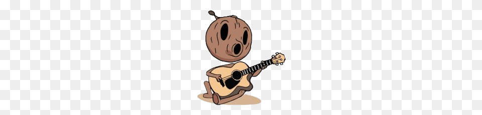 Hilda Character Woodman Playing The Guitar, Musical Instrument, Mandolin Free Png