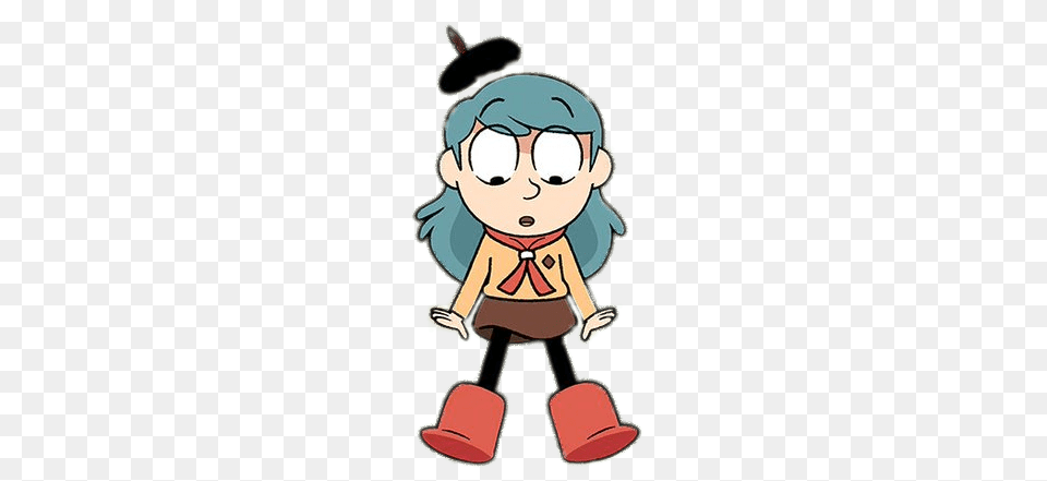 Hilda Looking Down, Cleaning, Person, Cartoon, Baby Free Png