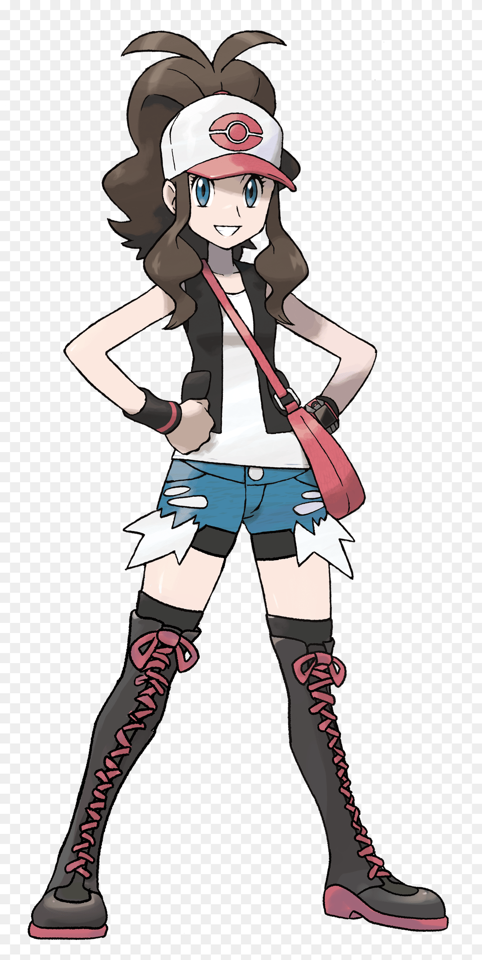 Hilda Pokemon Black And White, Book, Comics, Publication, Adult Free Png