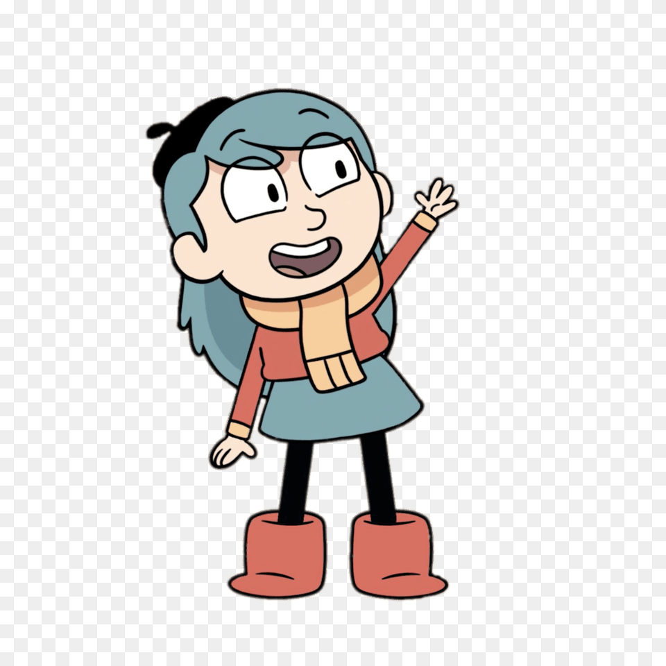 Hilda Waving, Baby, Cartoon, Person, Face Png Image