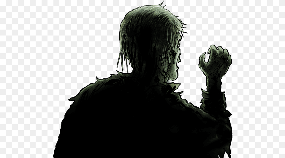 Hilf Peter Der Hungrigen Zombie Horde Zu Entkommen Silhouette, Body Part, Finger, Hand, Person Free Transparent Png