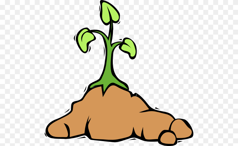 Hill Clipart Dirt, Plant, Sprout, Baby, Person Free Png