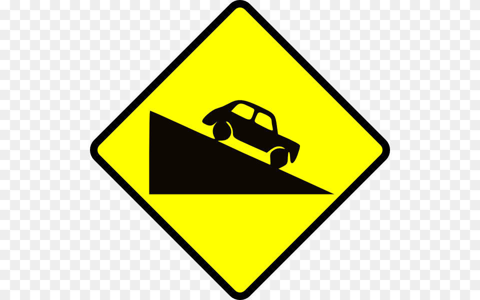 Hill Clipart Gallery Images, Sign, Symbol, Road Sign, Car Png