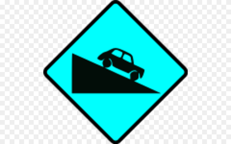 Hill Clipart Steep, Sign, Symbol, Car, Transportation Free Transparent Png