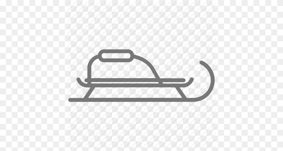 Hill Ice Sled Snow Toboggan Icon Free Transparent Png