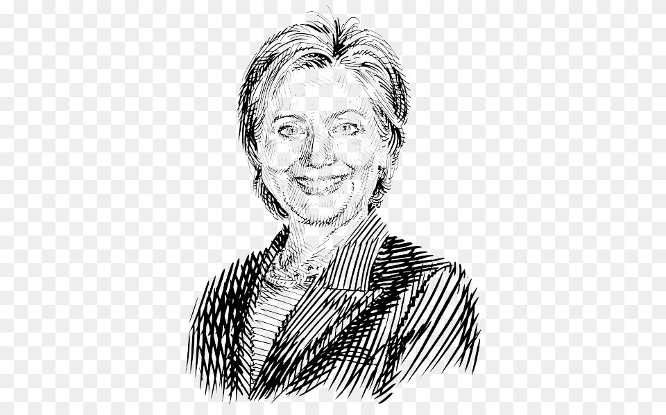 Hillary Clinton, Adult, Art, Drawing, Male Free Png Download