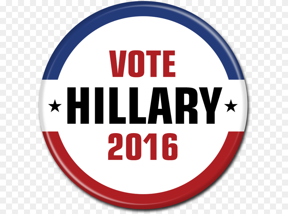 Hillary Clinton Button Ag, Badge, Logo, Symbol, Sign Free Transparent Png