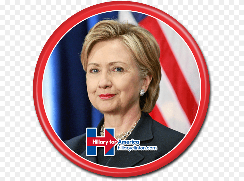 Hillary Clinton Button Women Rights Quotes, Adult, Female, Person, Woman Png Image
