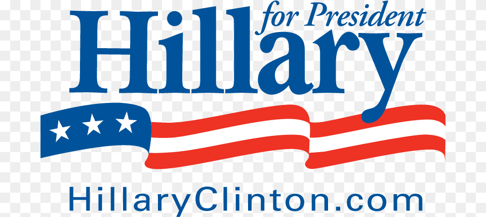 Hillary Clinton For President Logo, American Flag, Flag Free Png