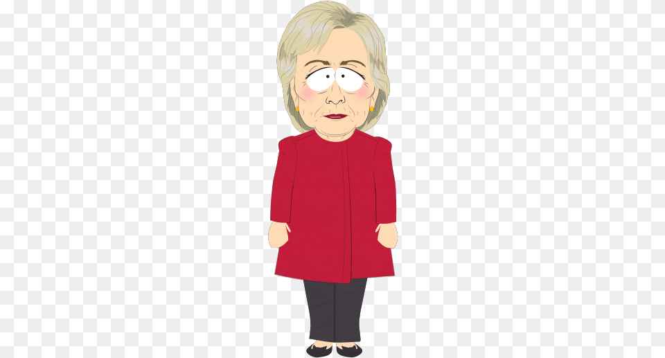 Hillary Clinton Hillary Clinton Cartoon Transparent, Clothing, Coat, Baby, Sleeve Free Png Download