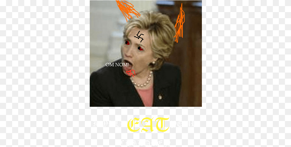 Hillary Clinton Oh Hell Nooooo Meme, Woman, Adult, Bride, Face Png Image